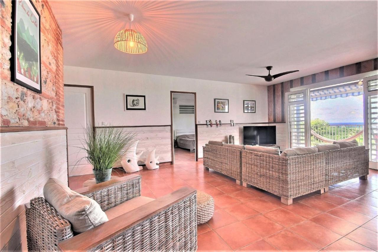 Villa Carib Turquoise : 4 Ch, Grande Piscine, Vue Sur Sainte-Lucie Riviere-Salee Buitenkant foto
